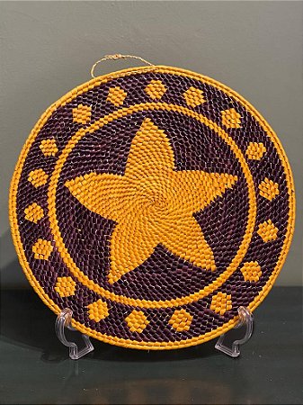 Disco - Mandala Palha - 33CM