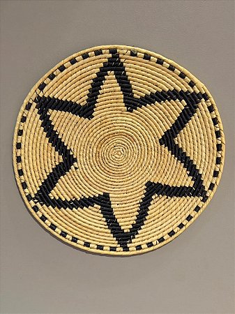 Disco - Mandala Palha - 30CM