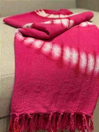 Manta -  tie dye - Pink  1,48x1,16MT
