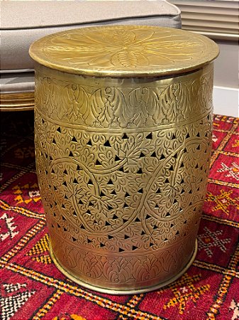Banco - Alumínio - Ouro Velho - Garden Seat
