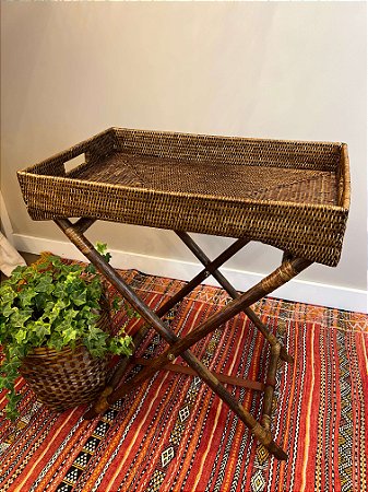Mesa - Bandeja - Ratan 80CM
