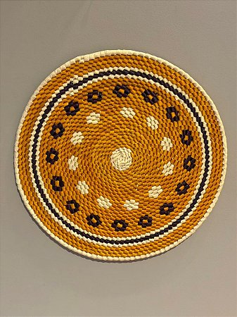 Disco - Mandala Palha - 30CM