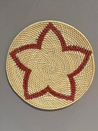 Disco - Mandala Palha - 30CM