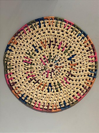 Disco - Mandala Palha - 60CM