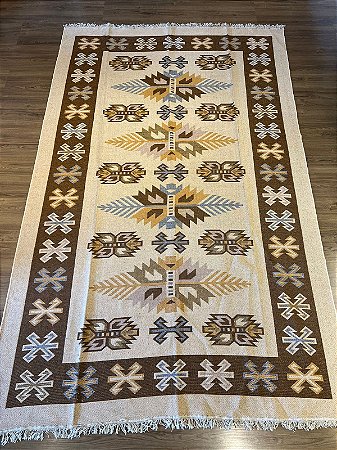 Tapete - Dupla Face - Turco - 3,00 x 2,00MT - Marrom