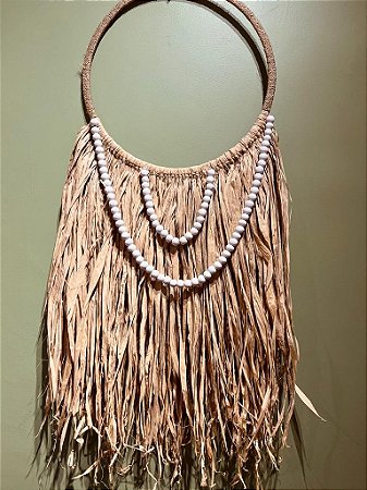 Adorno de Parede - Decorativo - Fibra Natural