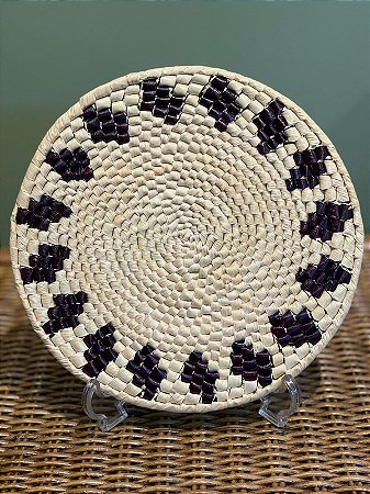 Disco - Mandala Palha - 22,5CM