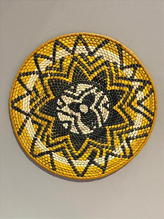 Disco - Mandala Palha - 31CM
