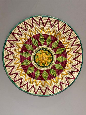 Disco - Mandala Palha - 50CM