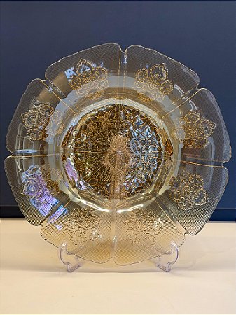 Centro de mesa em Vitral - Grande - Âmbar