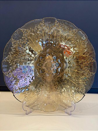 Centro de mesa em Vitral - Grande - Âmbar