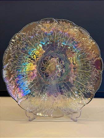 Centro de mesa em Vitral - Grande - Furta-cor