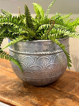 Cachepot em Alumínio - 31CM