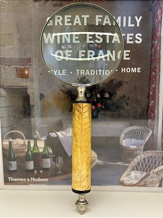 Lupa de Aumento - Metal - Osso