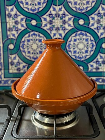 Panela Tagine Marroquina M - Cuscuzeira - Ceramica