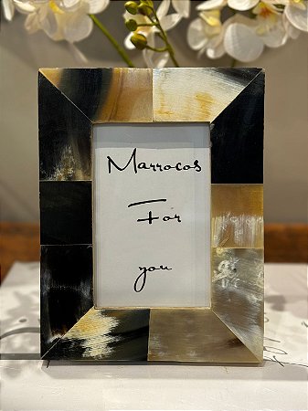 Porta Retrato - Foto 10 x 15 - Chifre