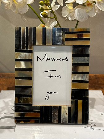 Porta Retrato - Foto 10 x 15 - Chifre