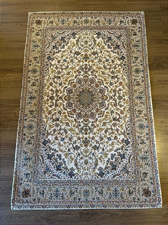 Tapete - Modelo Turco - Bege - 1,40 x 0,90MT