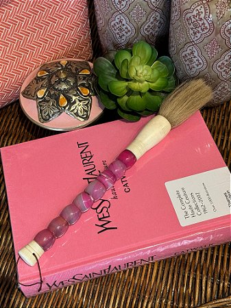 Pincel Decorativo - Escova - Rosa