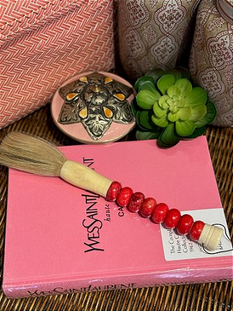 Pincel Decorativo - Escova - Vermelho