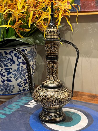 Jarra Ânfora - Bronze - Decorativa - P