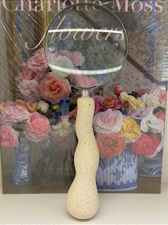 Lupa de Aumento - Resina - Off White