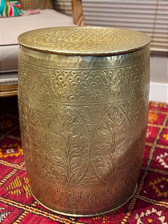 Banco - Alumínio - Ouro Velho - Garden Seat - Arabesco