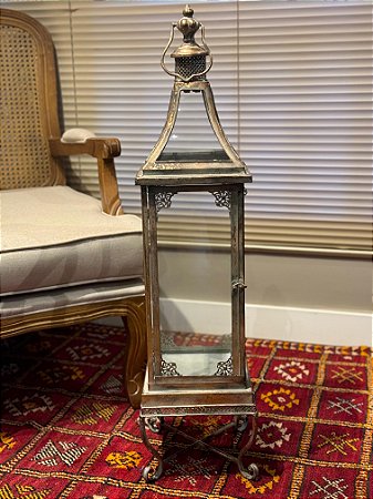 Lanterna - Metal e Vidro - 70CM