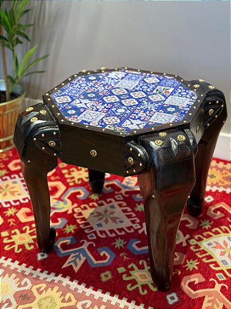 Mesa - Madeira Elefante - Com Azulejo