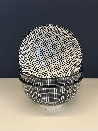 Bowl - Cerâmica - Preto - Tamanho Médio