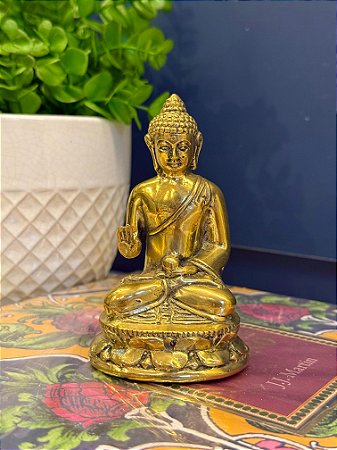 Buda Decorativo - Bronze - Dourado