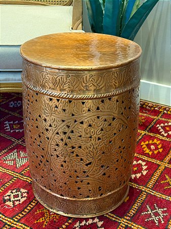 Banco - Alumínio - Cobre - Garden Seat - Arabesco