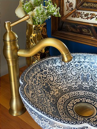 Torneira Premium - Ouro Velho - Para Cubas