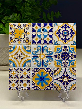 Azulejo - Decorativo - Cerâmica - Colorido