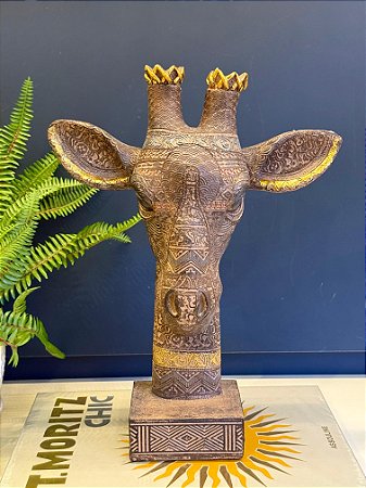 Girafa - Decorativa - Resina