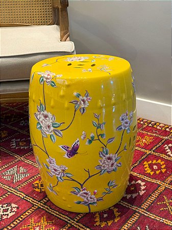 Seat Garden - Banco - Ceramica - Amarelo e Colorido