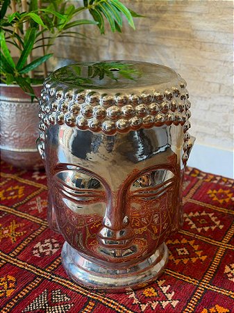 Seat Garden - Banco - Cerâmica - Buda Prateado