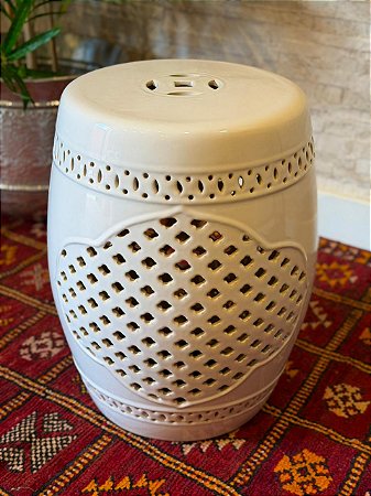 Seat Garden - Banco - Cerâmica - Branco