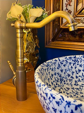 Torneira Premium - Ouro Velho - Para Cubas