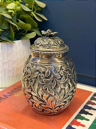 Pote em Alpaca - Prata