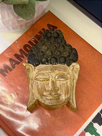 Caixa Segredo - Madeira Entalhada - Preto e Marrom