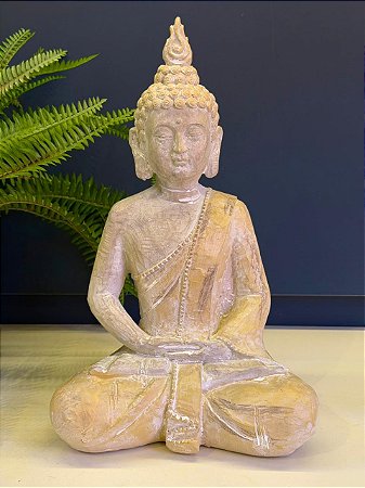 Buda - Decorativo - Resina - 32CM