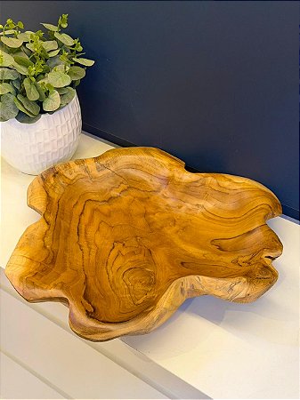 Centro de Mesa - Madeira Maciça - 50CM