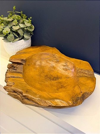 Centro de Mesa - Madeira Maciça - 50CM