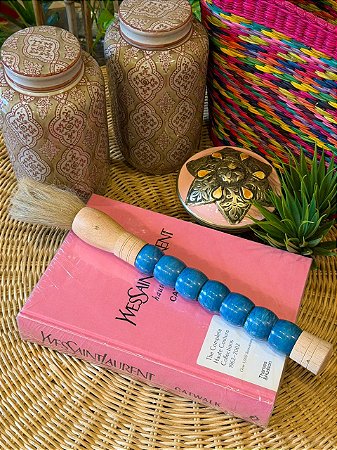 Pincel Decorativo - Escova - Azul