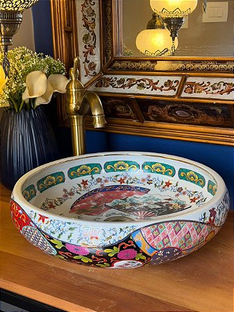 Cuba Sobrepor - Arabesco - Colorida