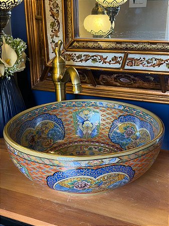 Cuba Sobrepor - Arabesco - Colorida