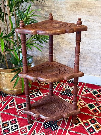 Cantoneira - Madeira Entalhada