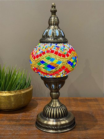 Luminária Turca M - Sem fio - Colorido