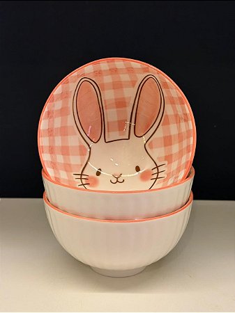 Bowl - Cerâmica - Rosa Claro - Tamanho Médio